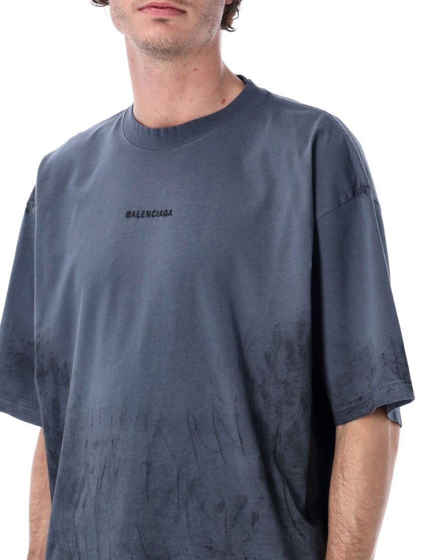 Balenciaga Back Medium Fit T-Shirt