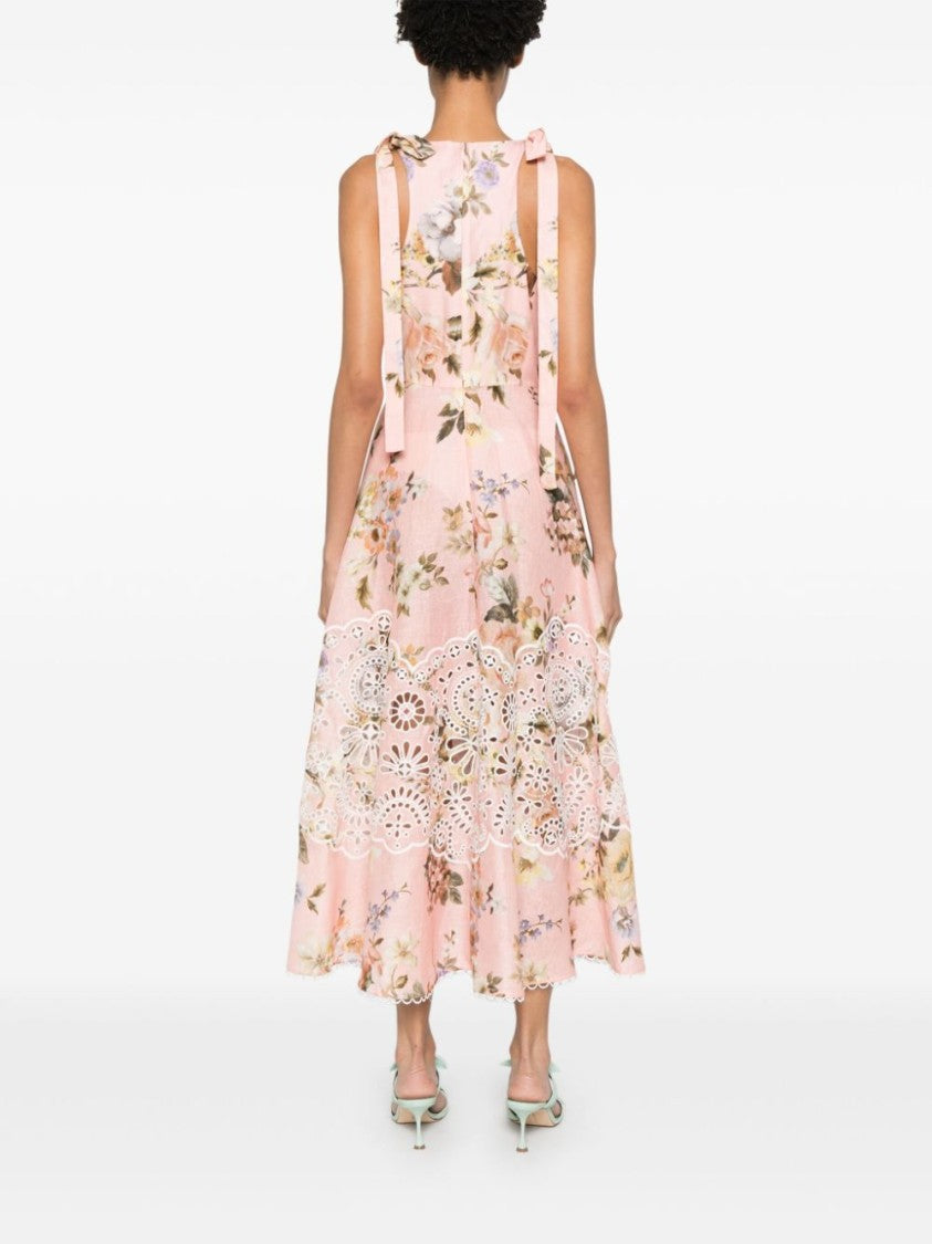 Zimmermann `Acacia` Broderie Midi Dress