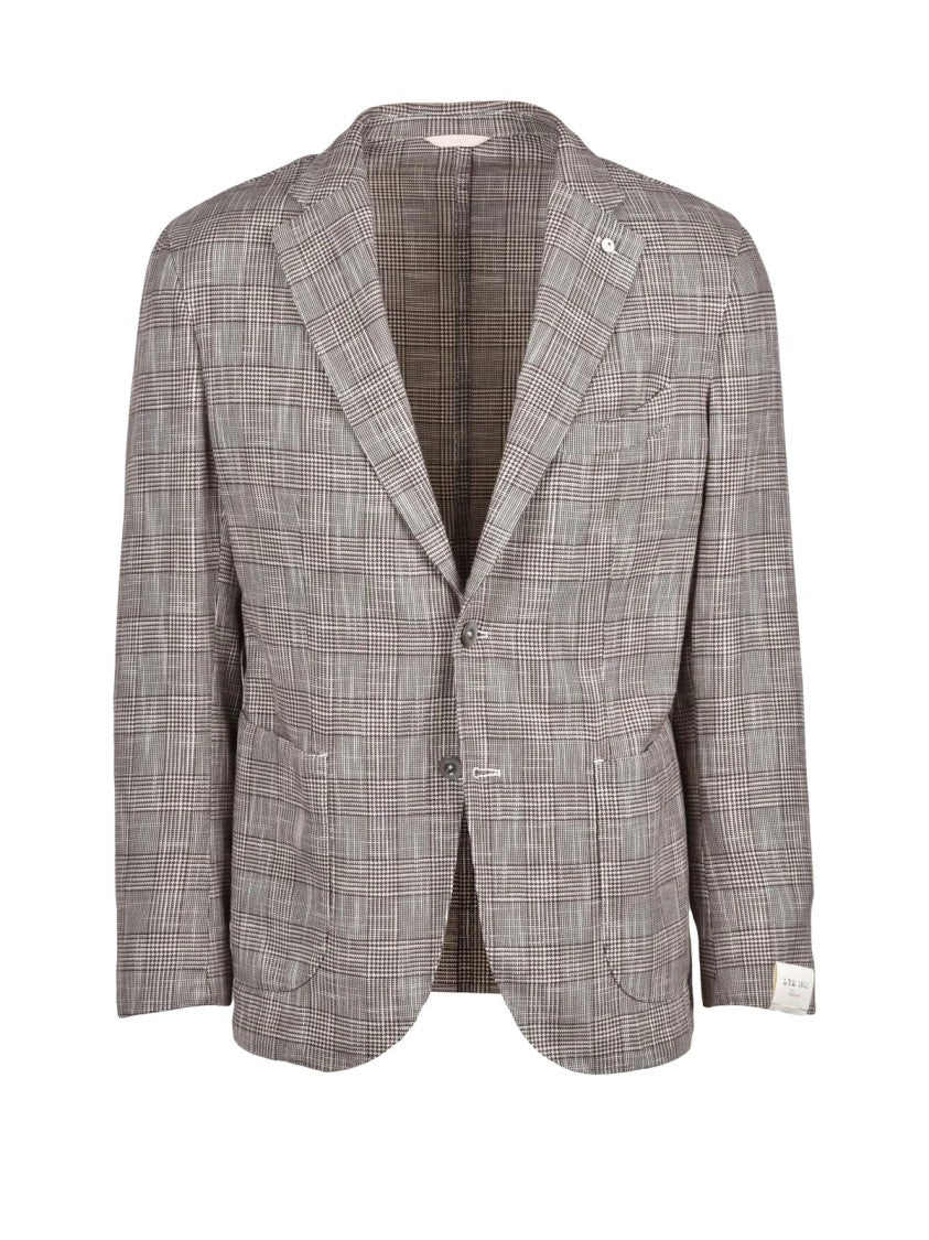 L.B.M. 1911 Cotton Silk Jacket - Grey