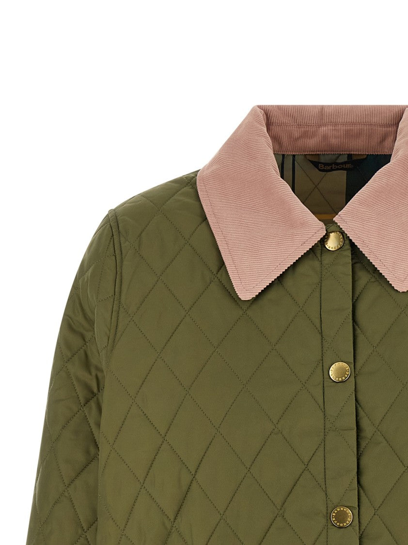Barbour 'Liddesdale Cropped Icons' Jacket