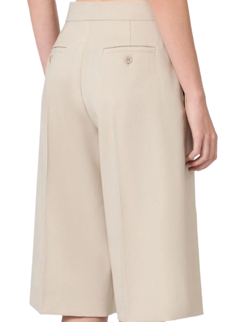 Max Mara High-Waisted Tailored Shorts With Structured Silhouette