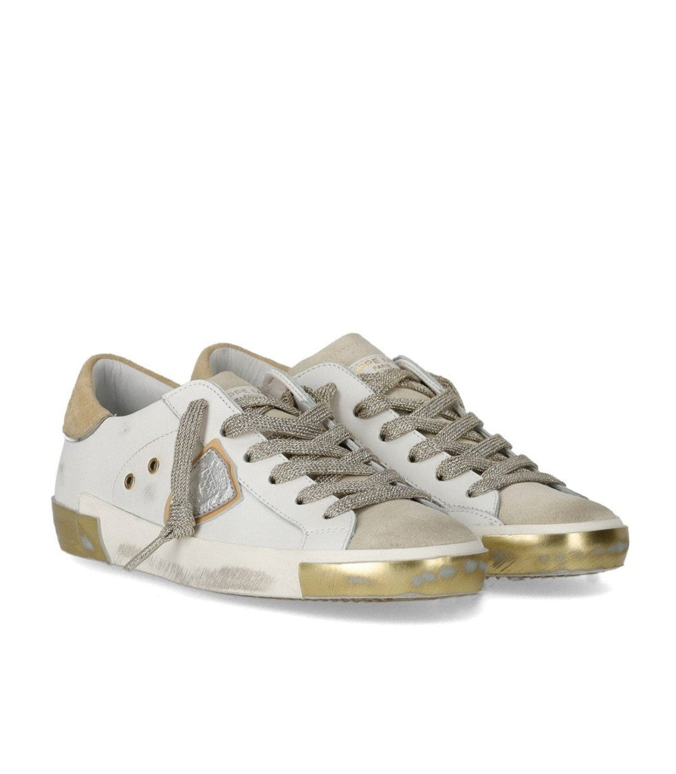 Philippe Model Prsx White Beige Sneaker