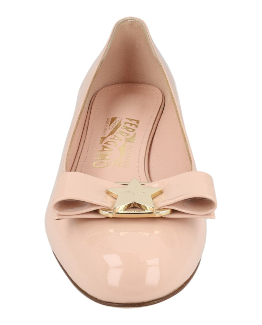 Ferragamo Vara Patent Leather Pumps
