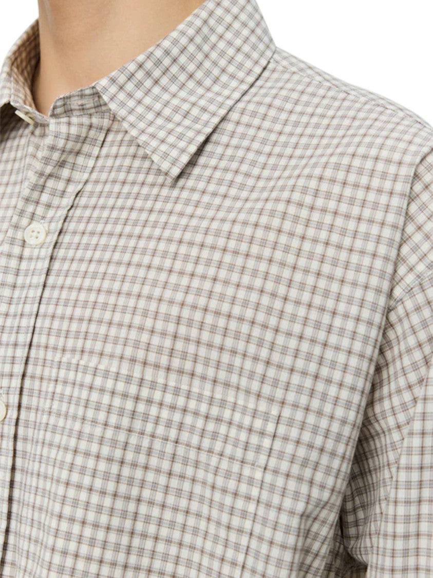 Mfpen Relaxed Fit Checkered Executive Shirt
