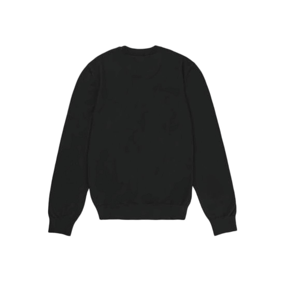 A.P.C. Classic Crewneck Sweater In Solid Black