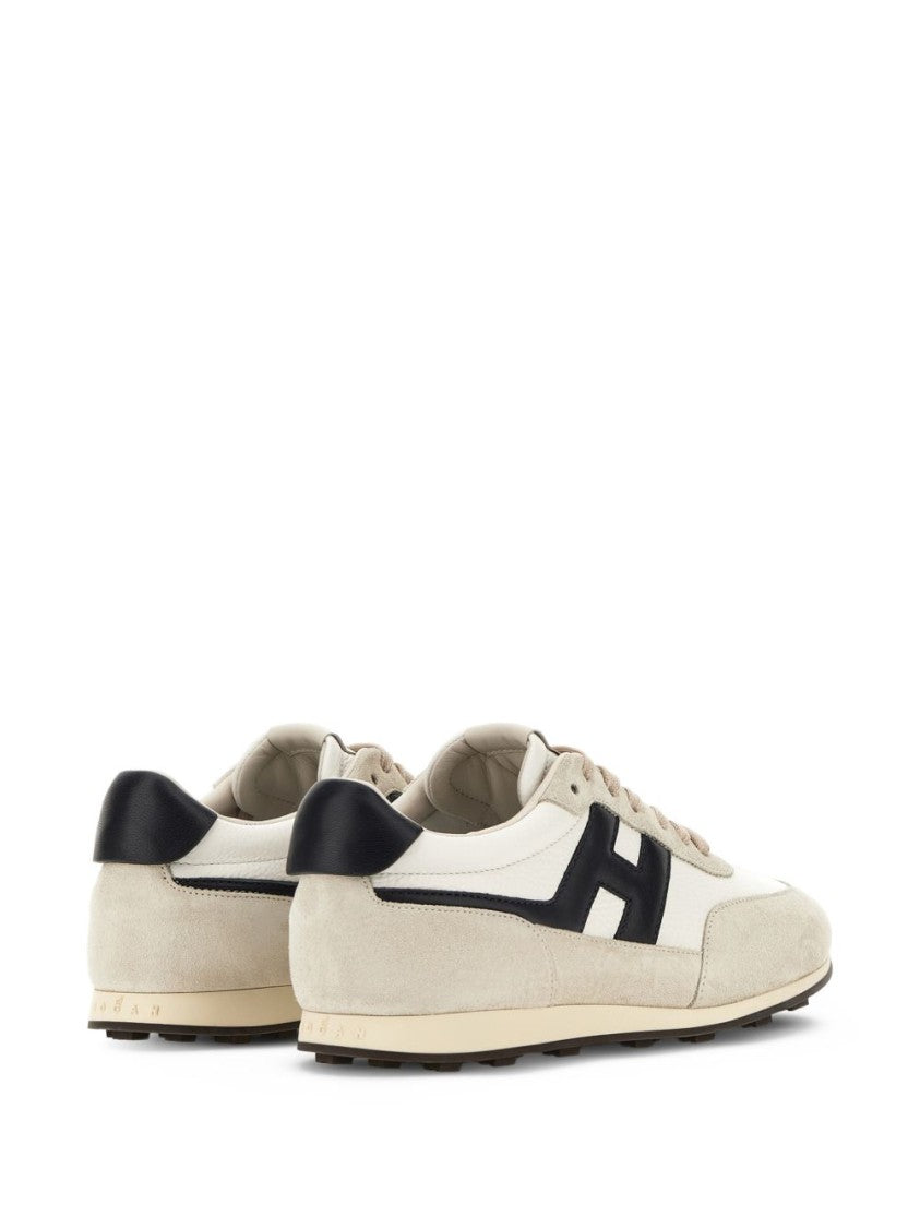 Hogan Low-Top Sneakers With Silk And Nylon Construction