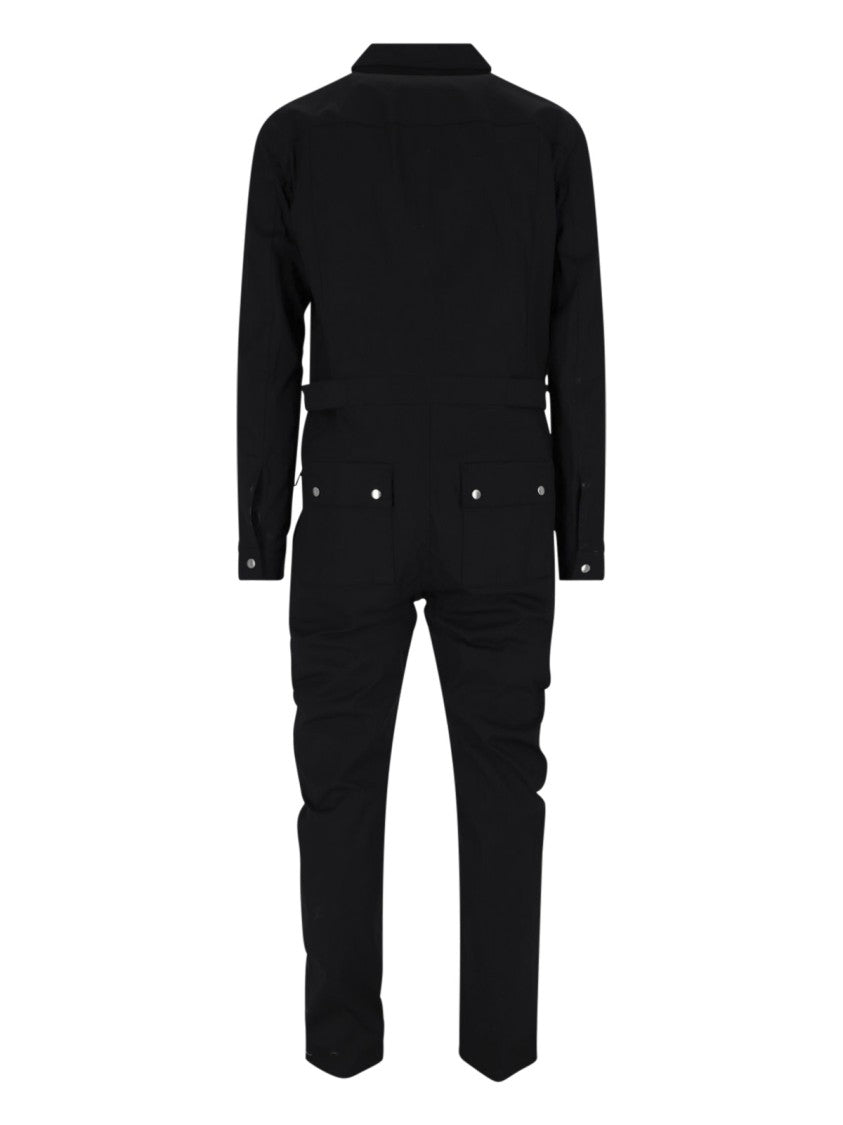 Rick Owens Hollywood Headon Flightsuit' – Black