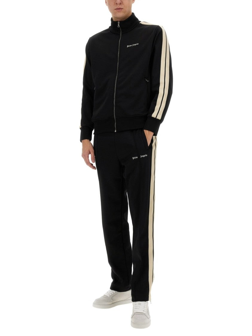 Palm Angels Track Jacket With High Collar
