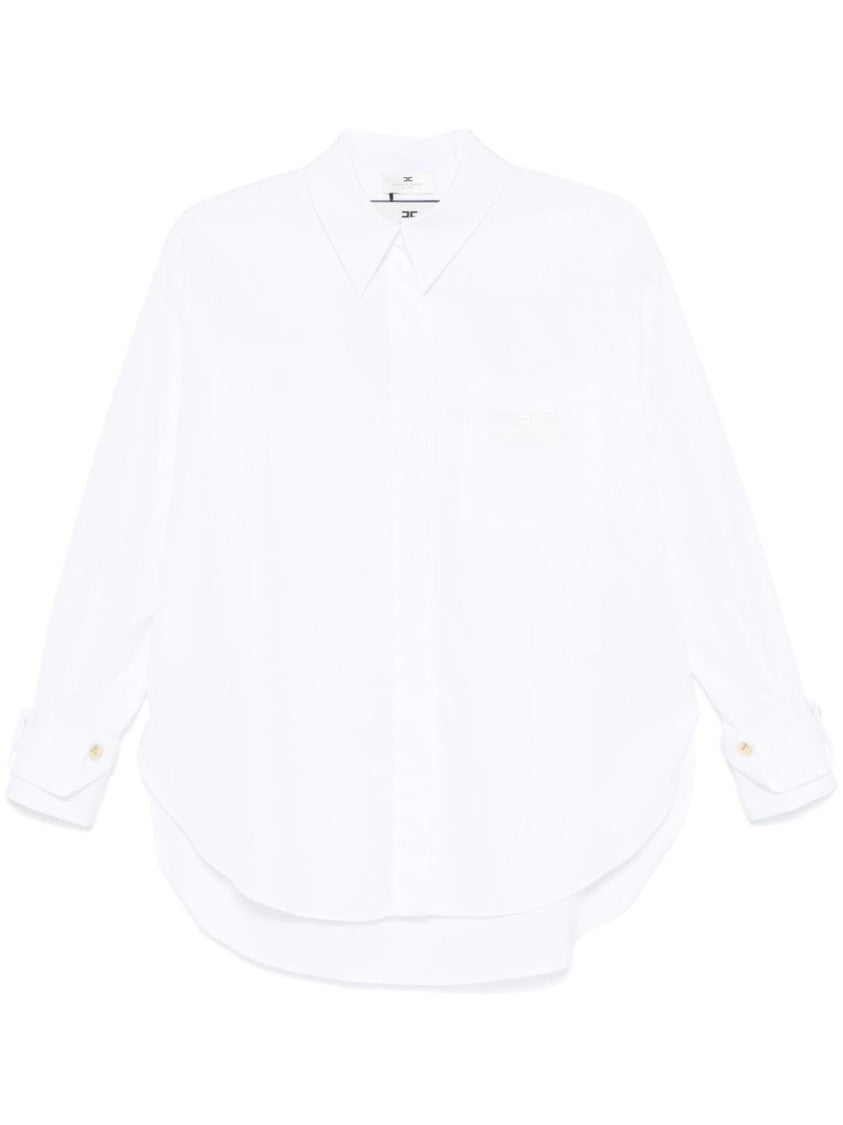 Elisabetta Franchi Classic Button-Up Cotton Shirt