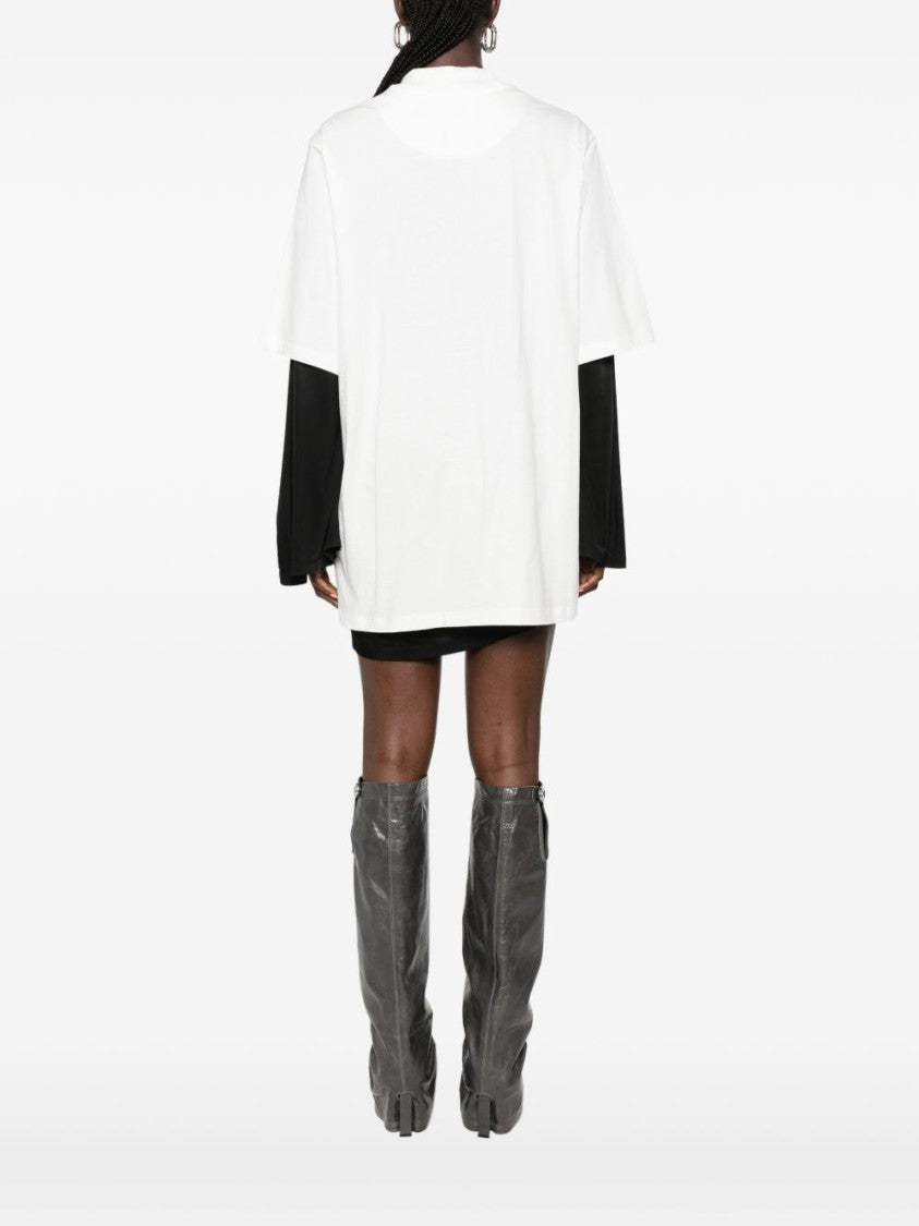 The Attico Oversized Minimalist Subtle Logo T-Shirt