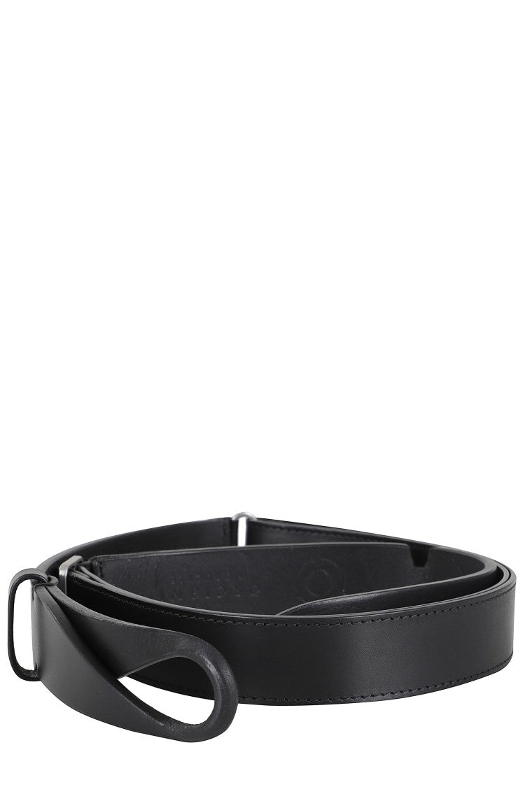 Orciani Nobuckle Leather Belt