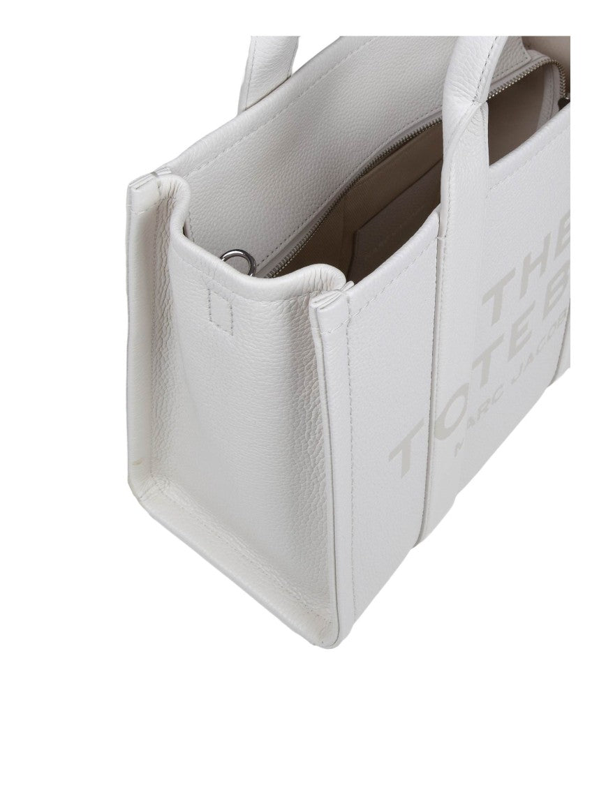 Marc Jacobs Medium Tote In White Leather