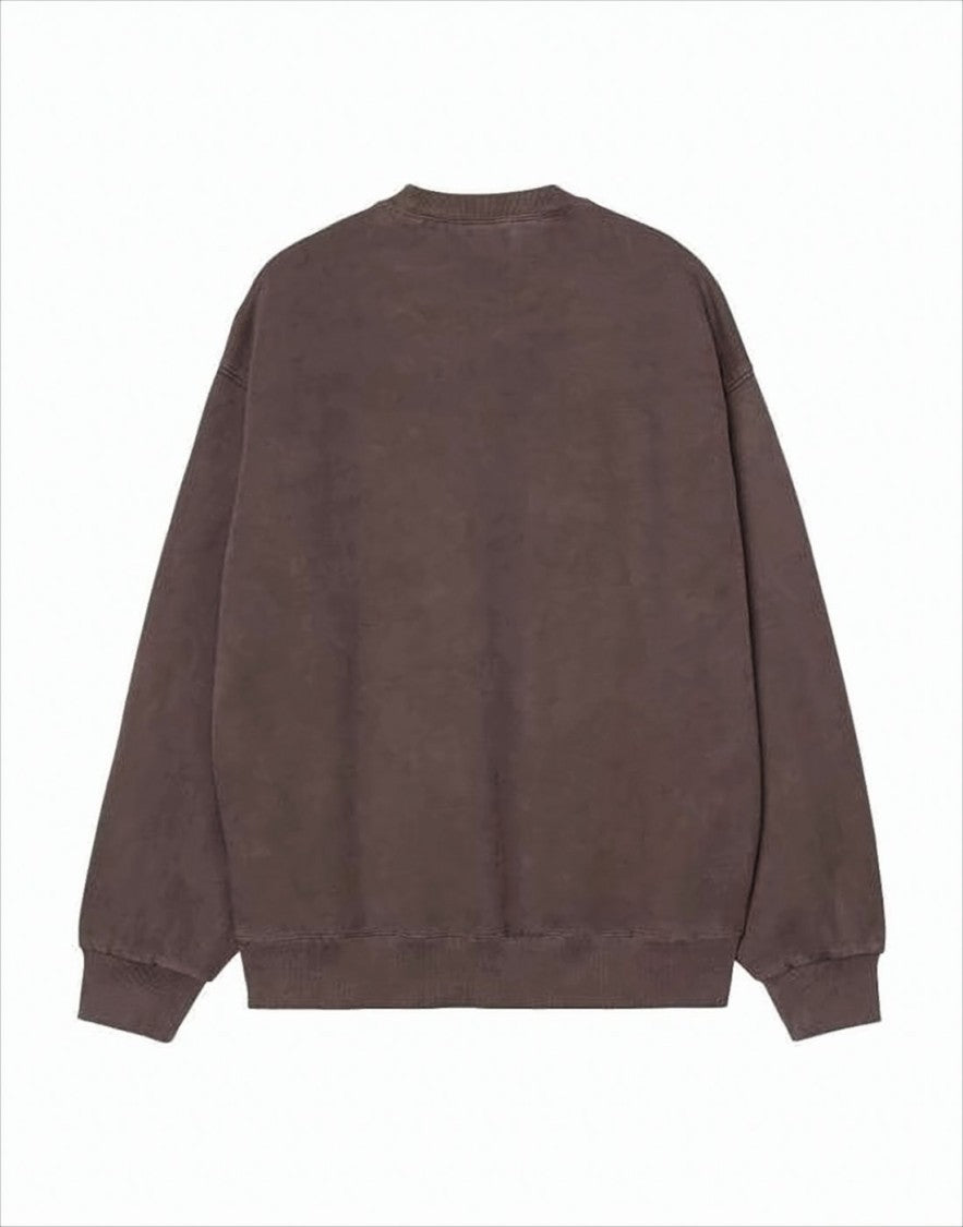 Carhartt Wip Relaxed-Fit Long-Sleeve Crewneck Sweatshirt With Ribbed Details