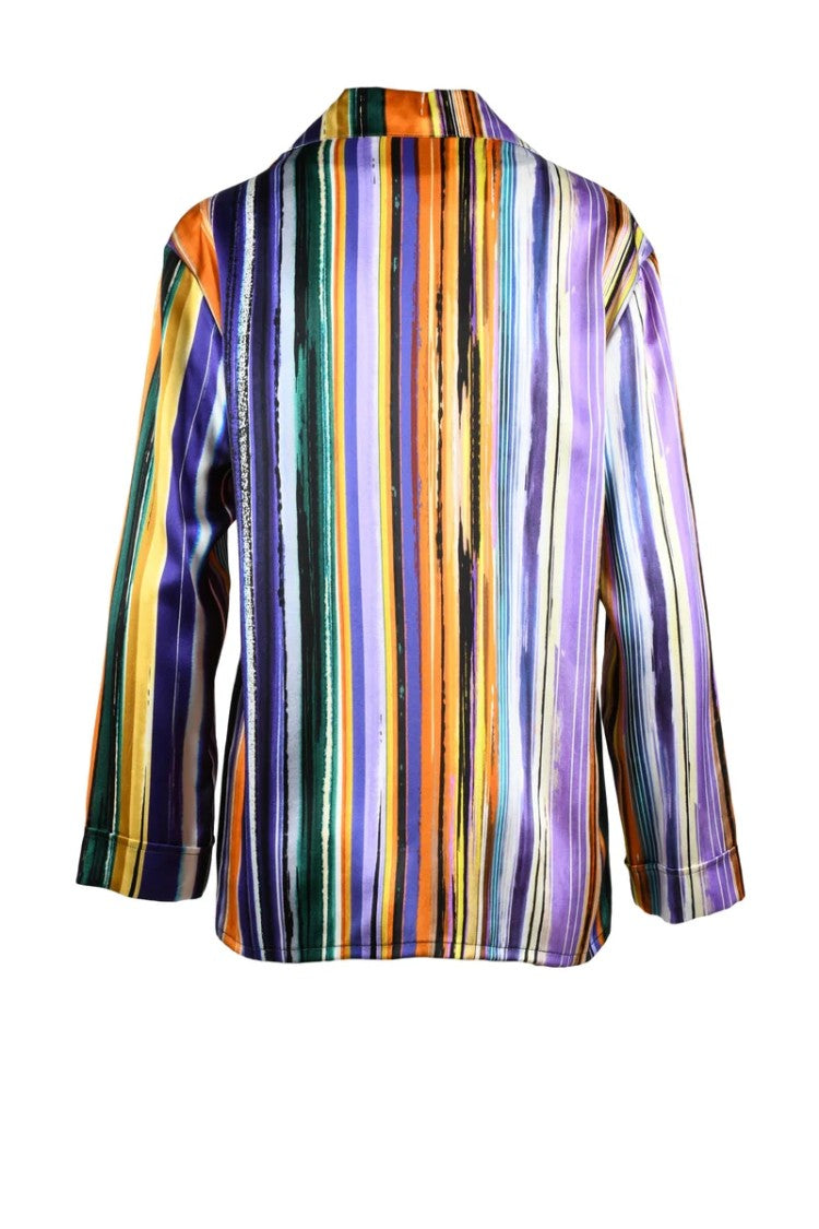 Sleep No More Silk Shirt - Multicolored