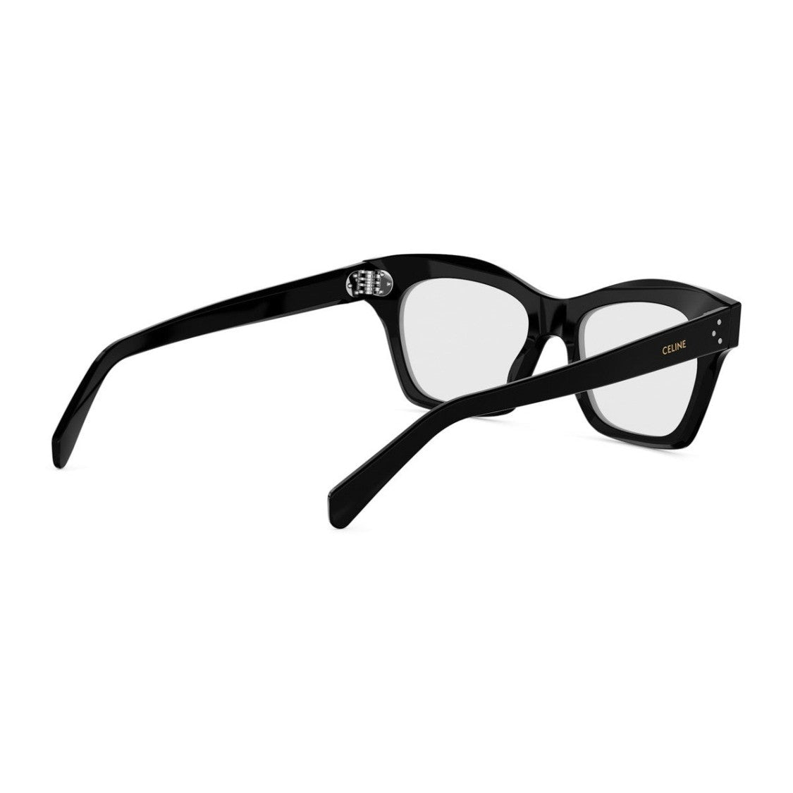 Celine Black 3 Dots Hd Acetate Cat-Eye Sunglasses