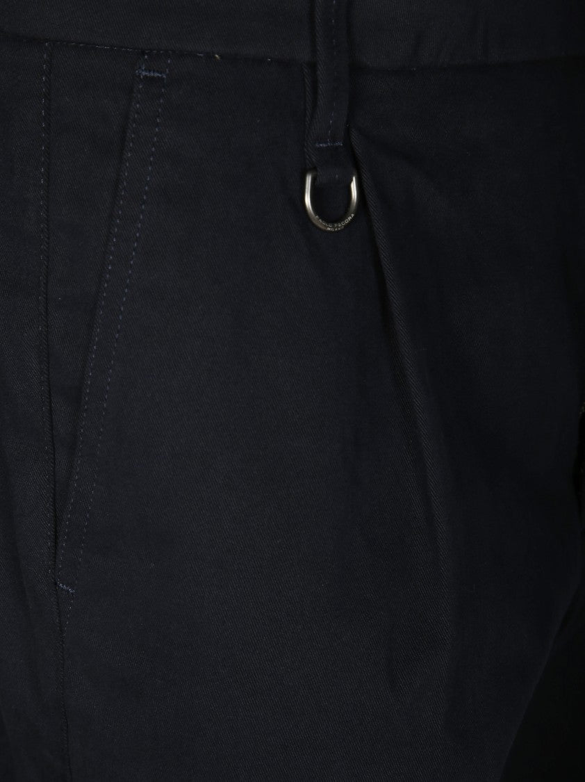 Paolo Pecora Tailored Grey Trousers With Single Front Pleats