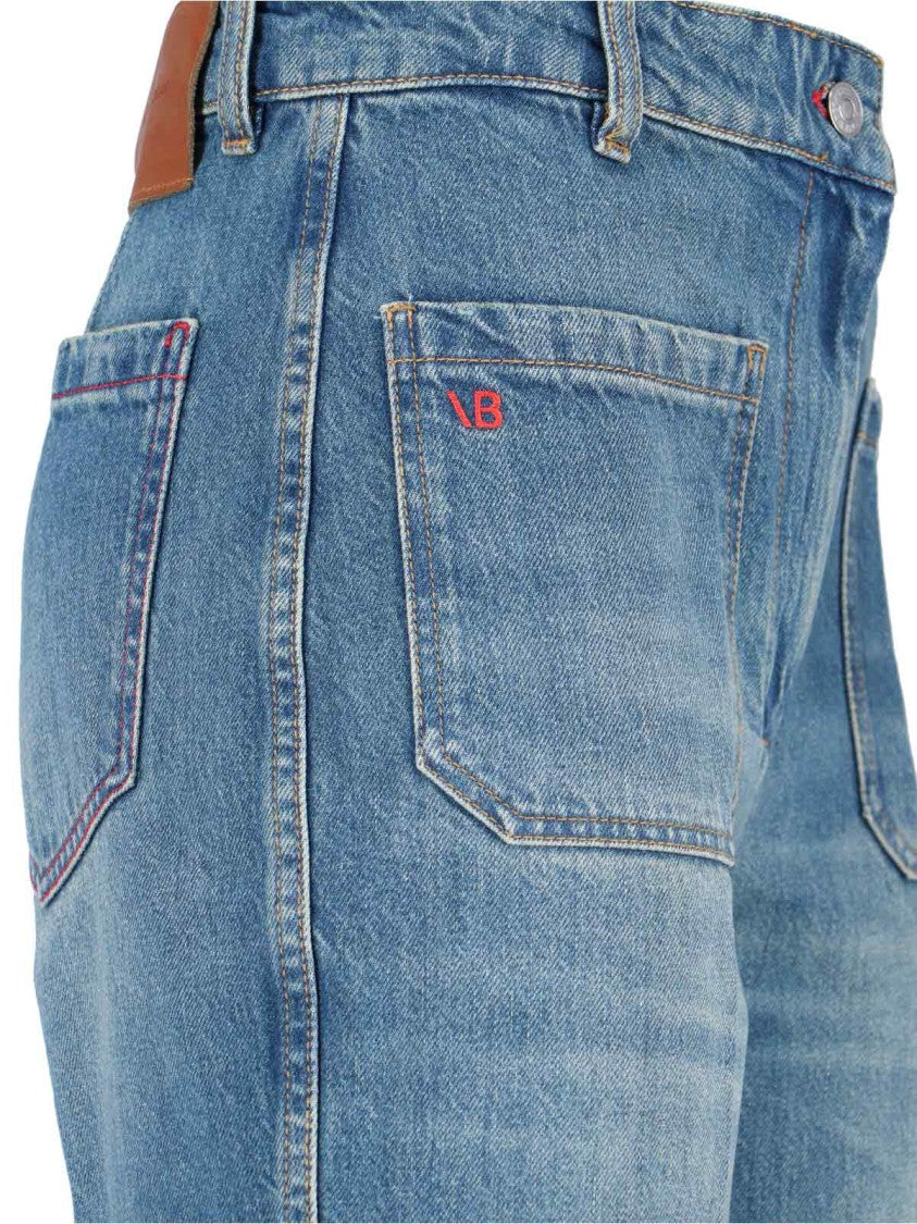 Victoria Beckham "Alina High Waisted" Jeans