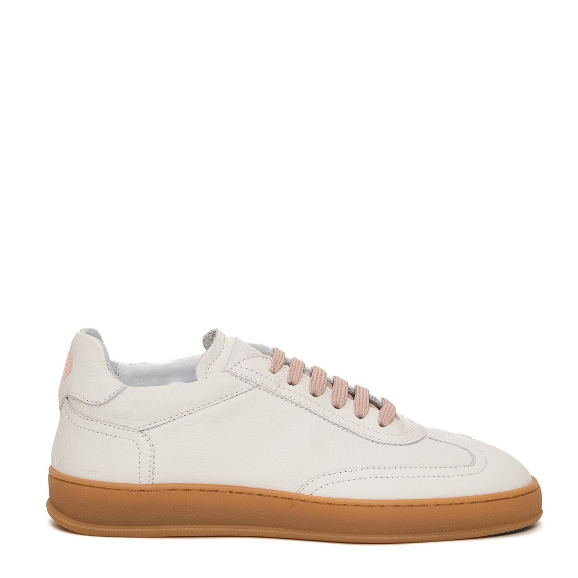 Soldini White Leather Sneakers