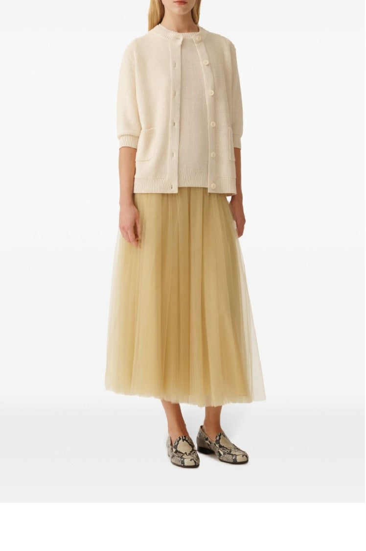 Fabiana Filippi Relaxed Fit Short-Sleeved Knit Top