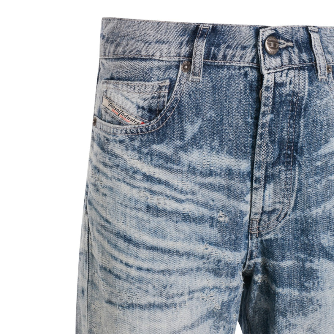 Diesel Blue Cotton Jeans