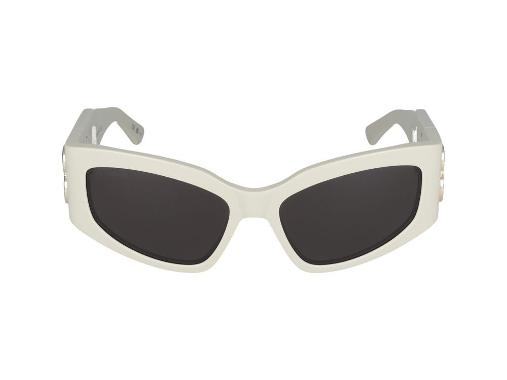 Balenciaga Sunglasses Bb0321s 010 Ivory Ivory Grey 57/17/125