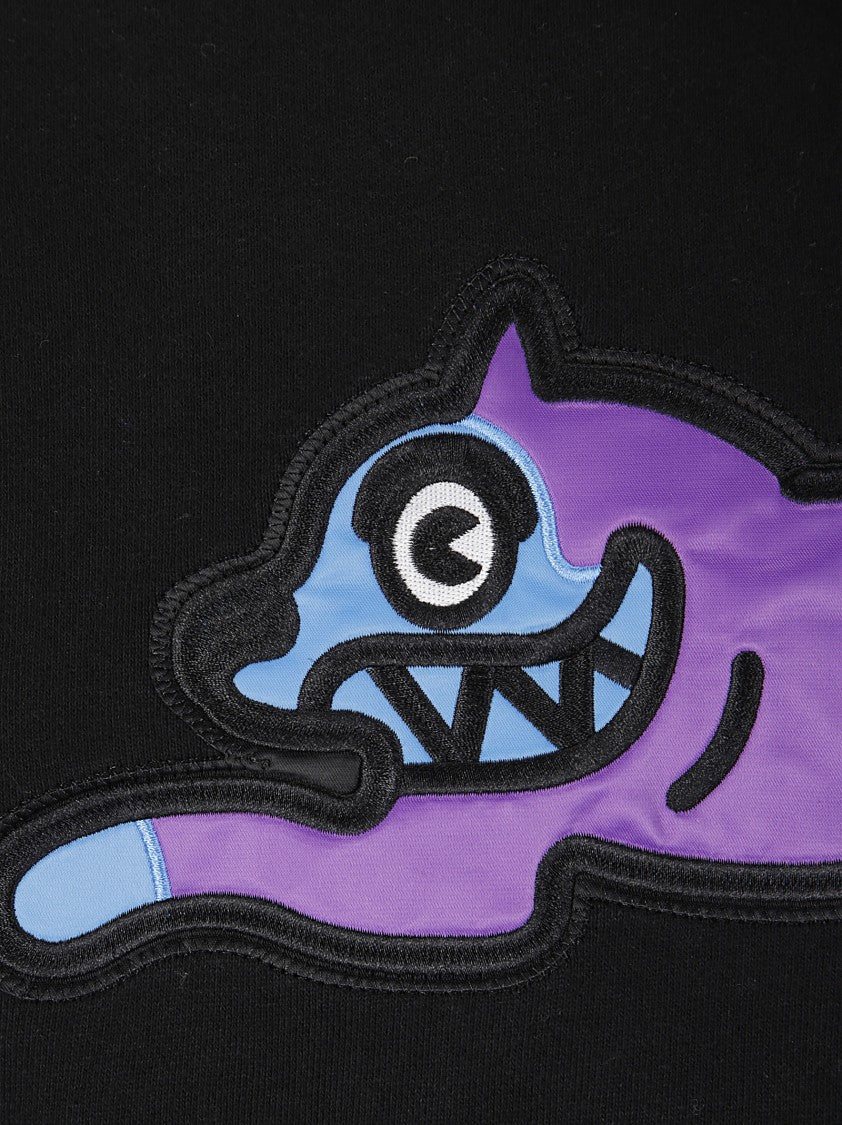 Icecream Satin Running Dog Popover Sweatshirt