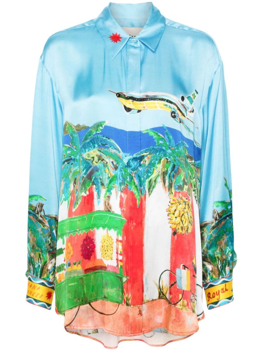 Alemais X Adam Lester All Aboard Shirt