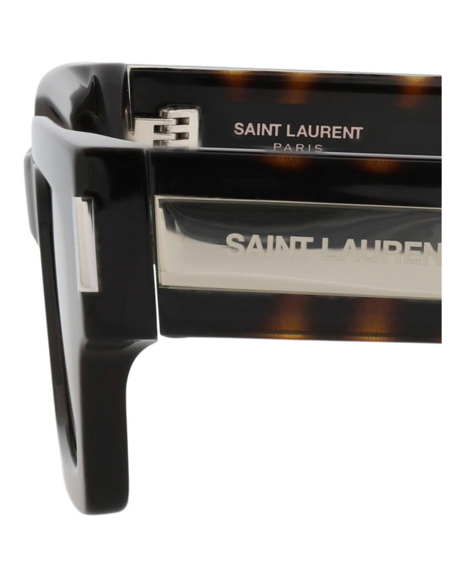 Saint Laurent Square-Frame Recycled Acetate Sunglasses