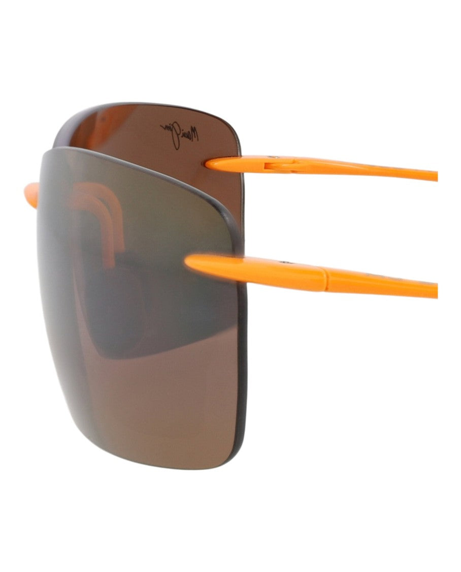Maui Jim Shield-Frame Nylon Sunglasses