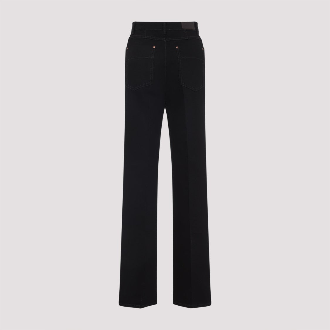 Lemaire High-Waisted Straight-Leg Trousers With Double-Button Closure