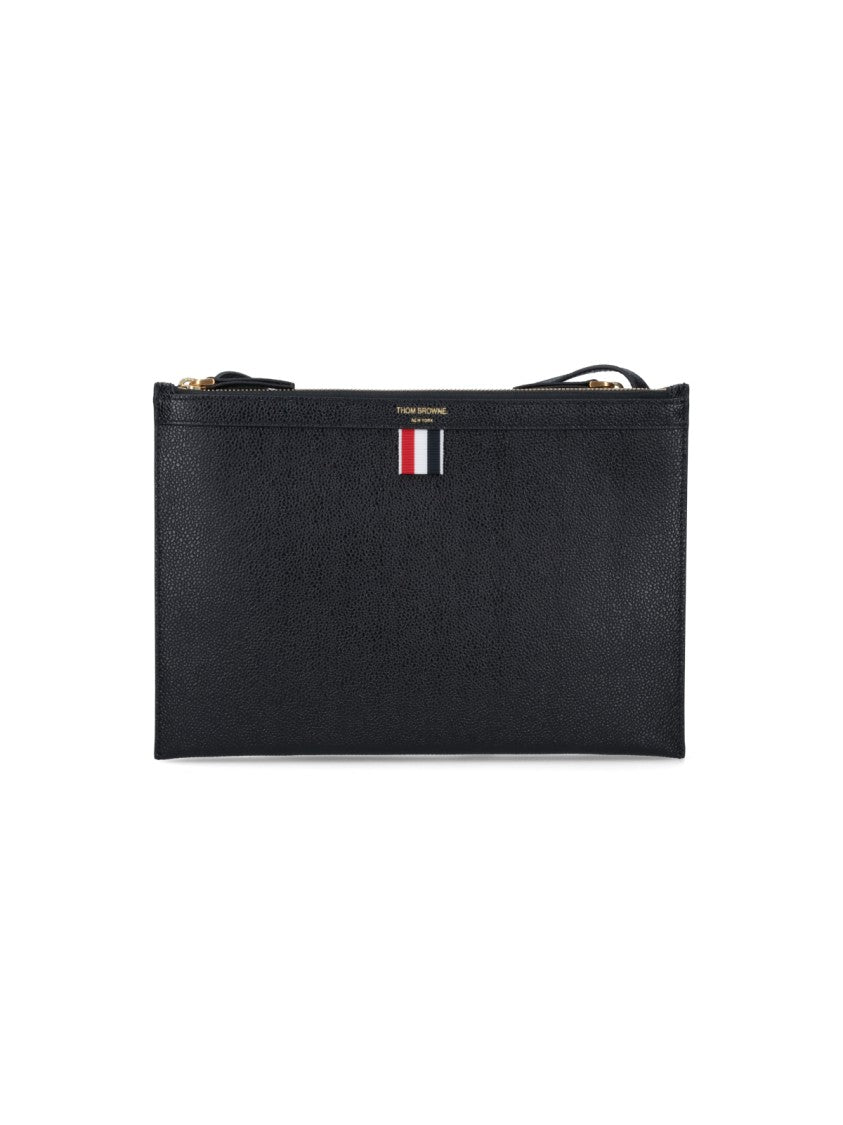 Thom Browne "Pouch" Shoulder Bag – Black
