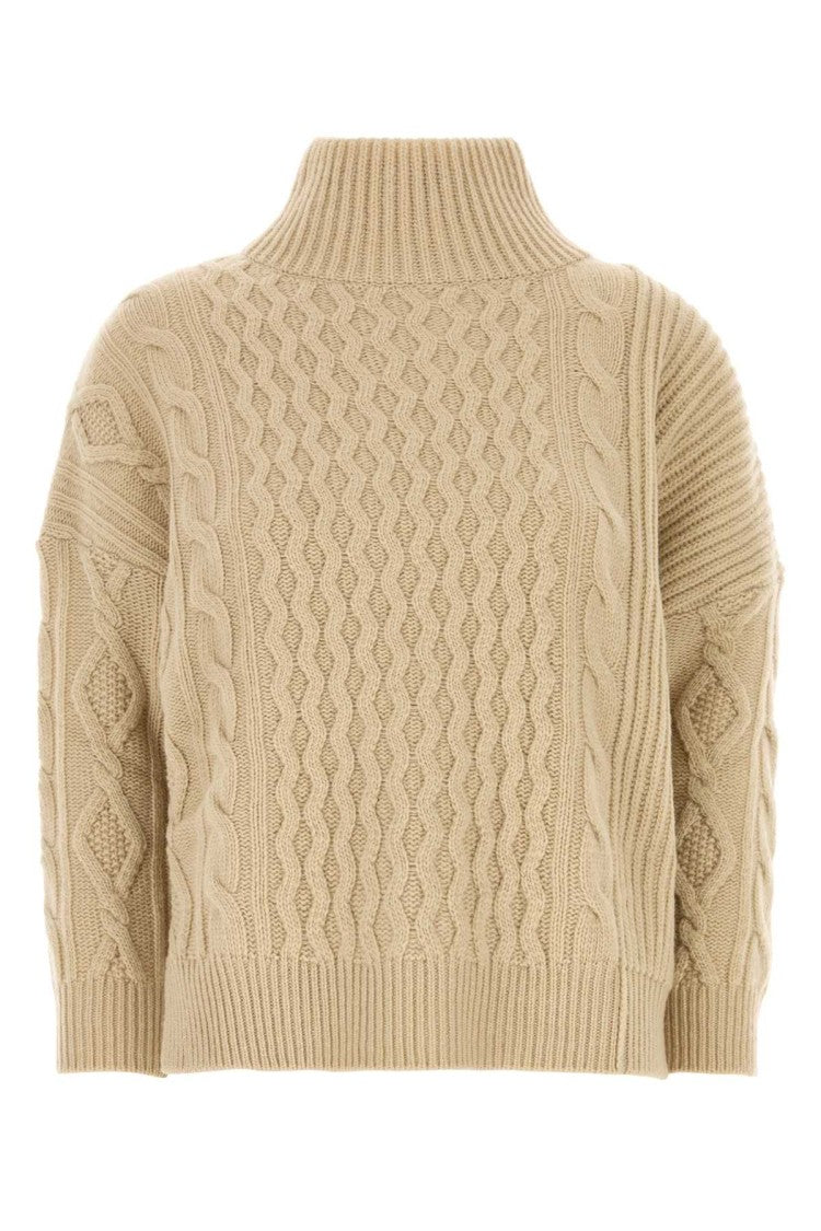 Weekend Beige Wool Veneto Sweater