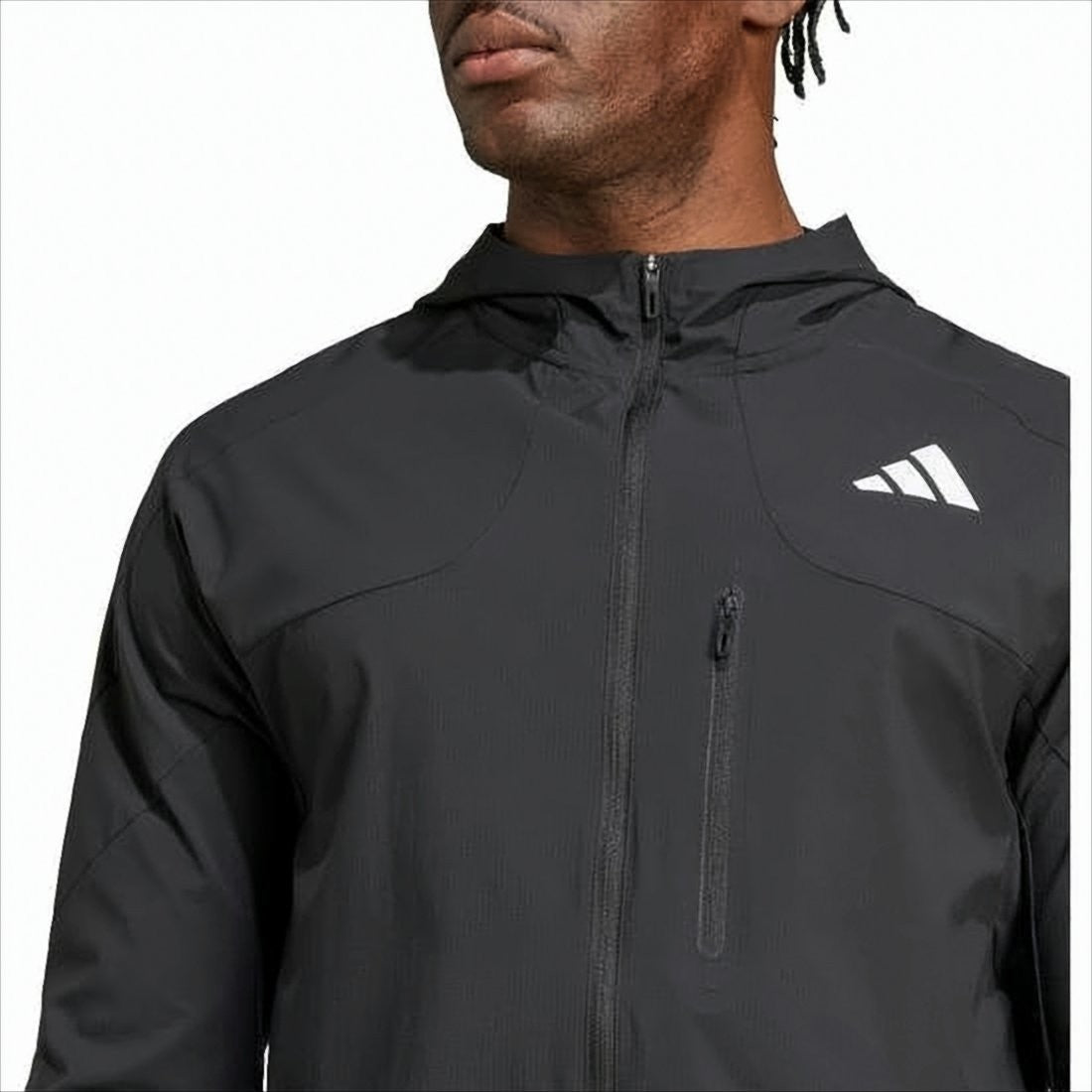 Adidas Nylon Jacket With Hood