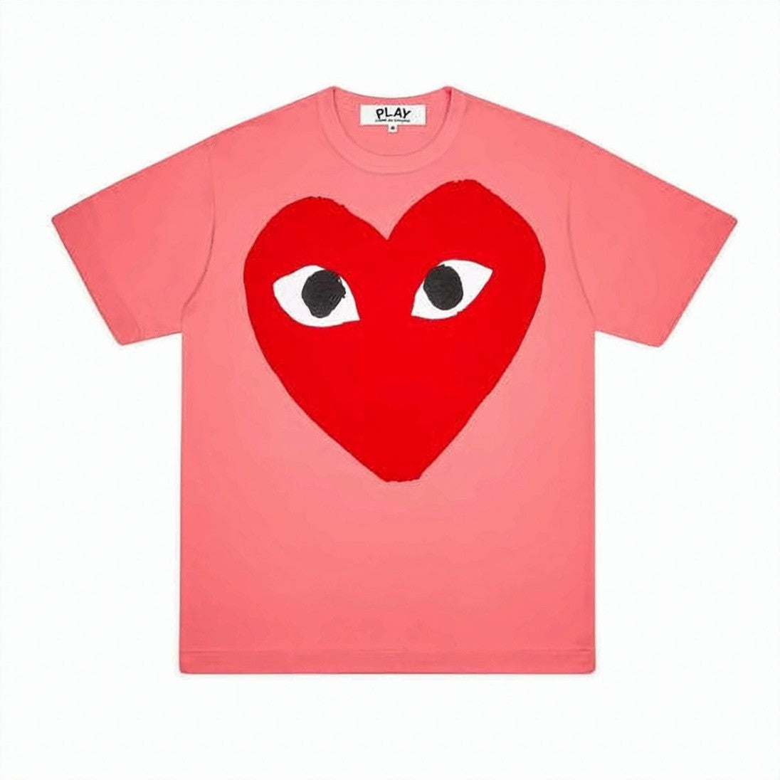 Comme Des Garçons Playful Heart Graphic Short-Sleeved T-Shirt