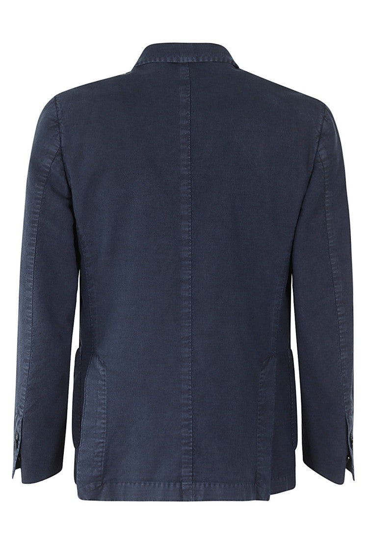 Santaniello Double Breasted Jacket Linen Cotton Armoured