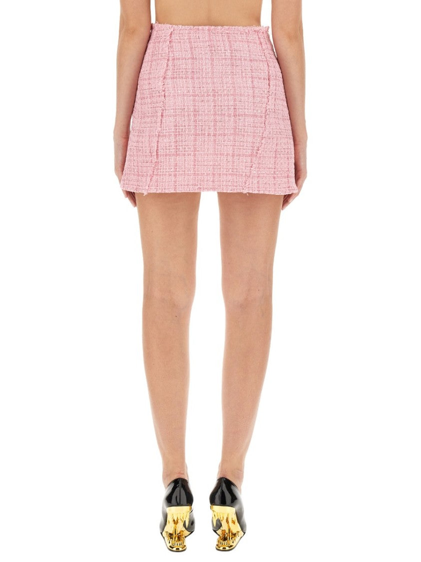 Gcds Textured Mini Skirt