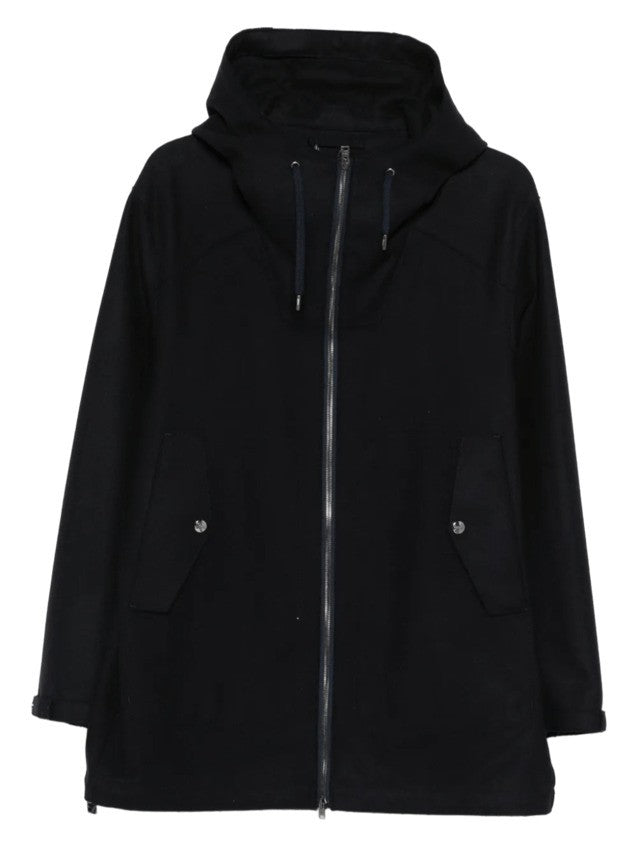 Herno Parka Jacket With Fixed Hood