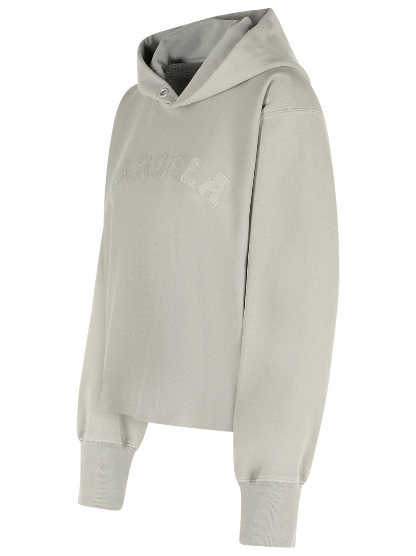 Maison Margiela Beige Cotton Hoodie