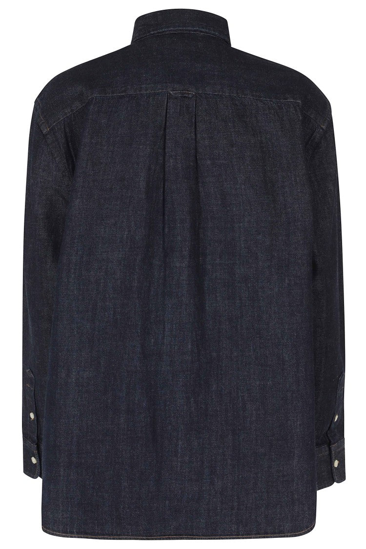 Polo Ralph Lauren Blue Denim Cotton Casual Shirt