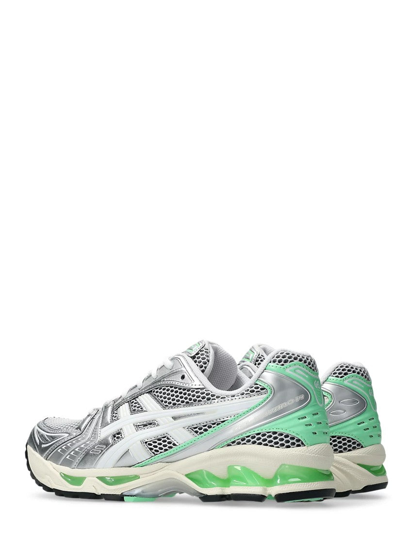 Asics Gel-Kayano 14 Sneakers With Metallic Silver Upper