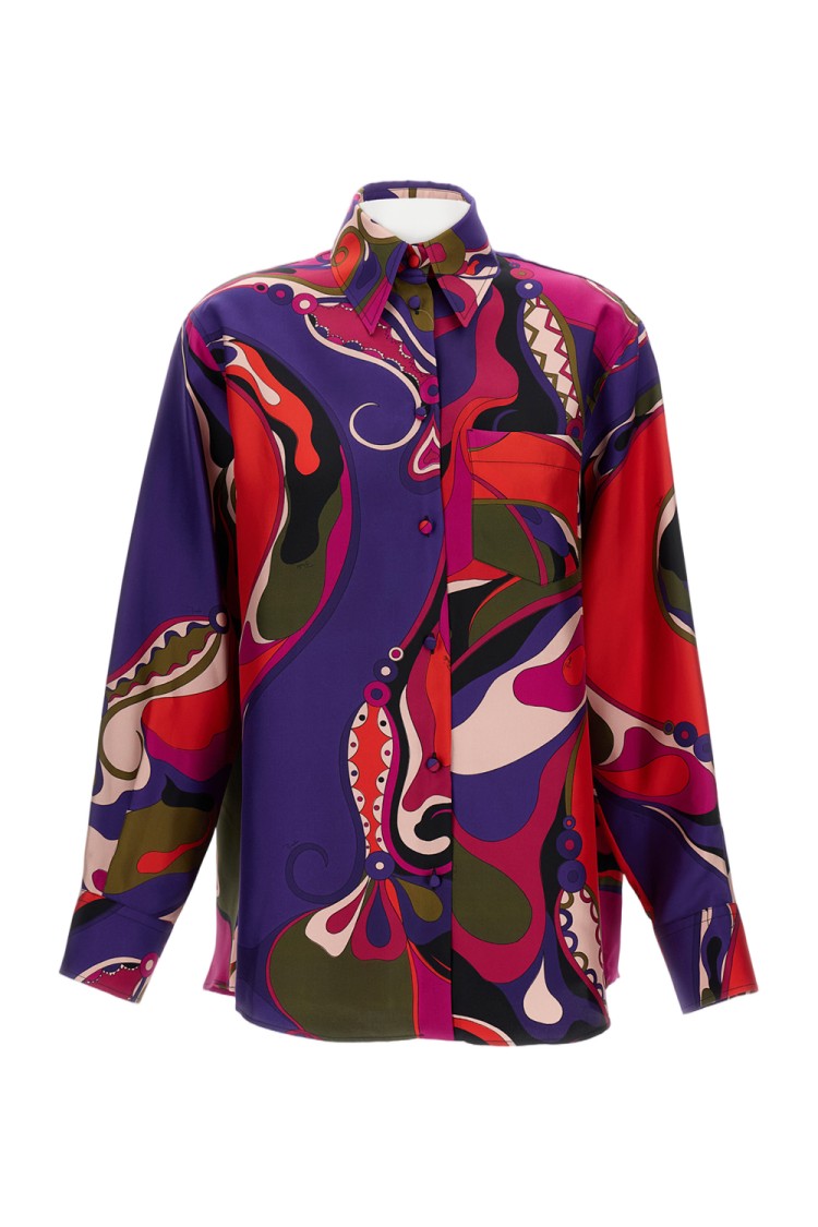 Emilio Pucci Silk Twill Shirt
