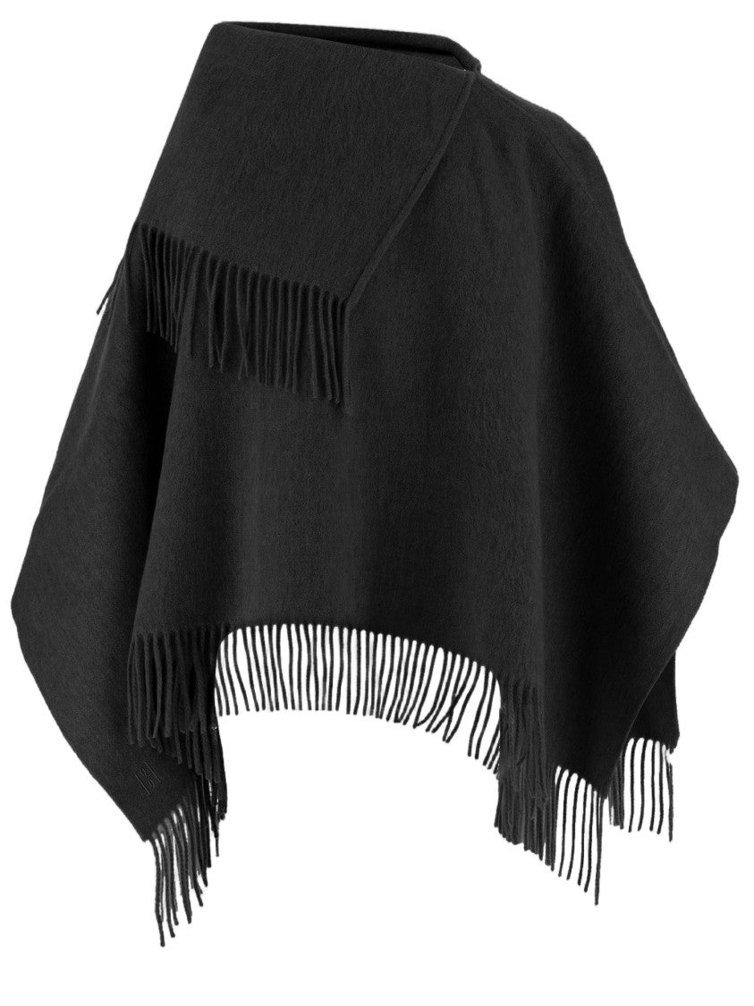By Malene Birger Fringed Edge Wool Poncho