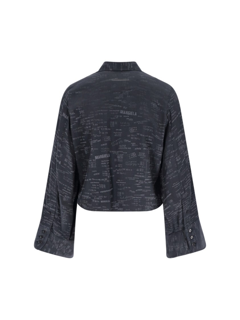 Mm6 By Maison Margiela Logo Shirt – Grey