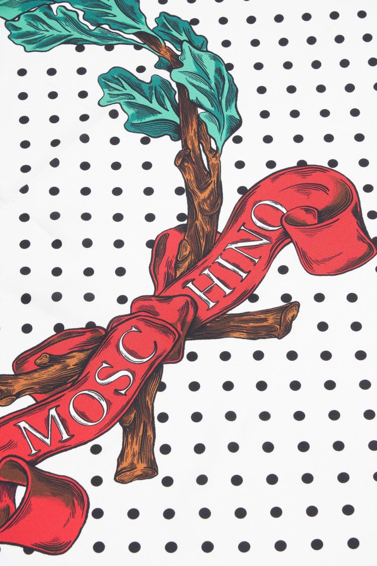 Moschino Polka Dot Scarf