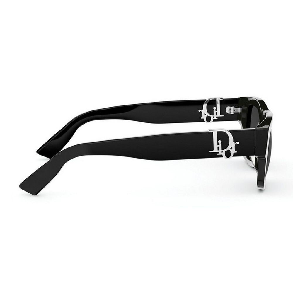 Dior Oblique S3i Rectangular Acetate Sunglasses