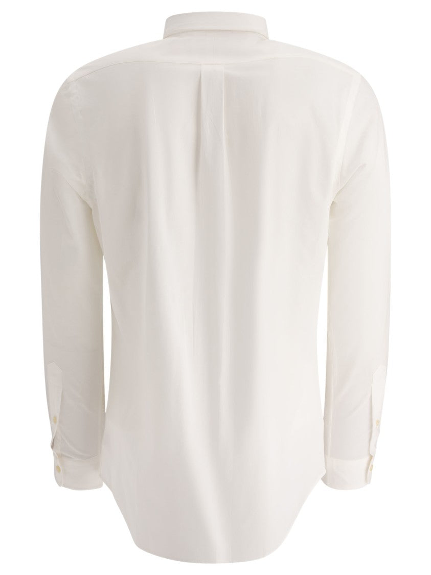 Polo Ralph Lauren Slim-Fit Stretch Poplin Shirt With Button-Down Collar
