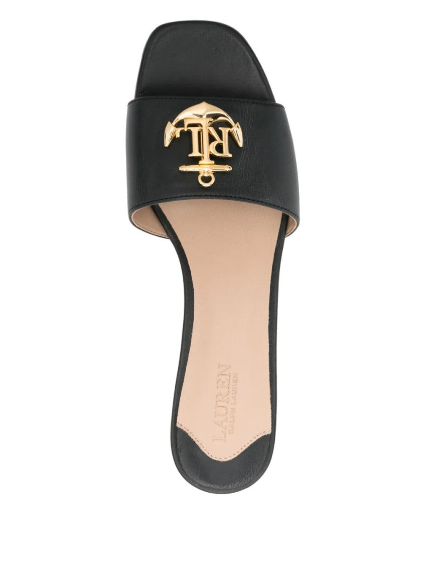Lauren Ralph Lauren Fay Logo Ii-Sandals-Flat