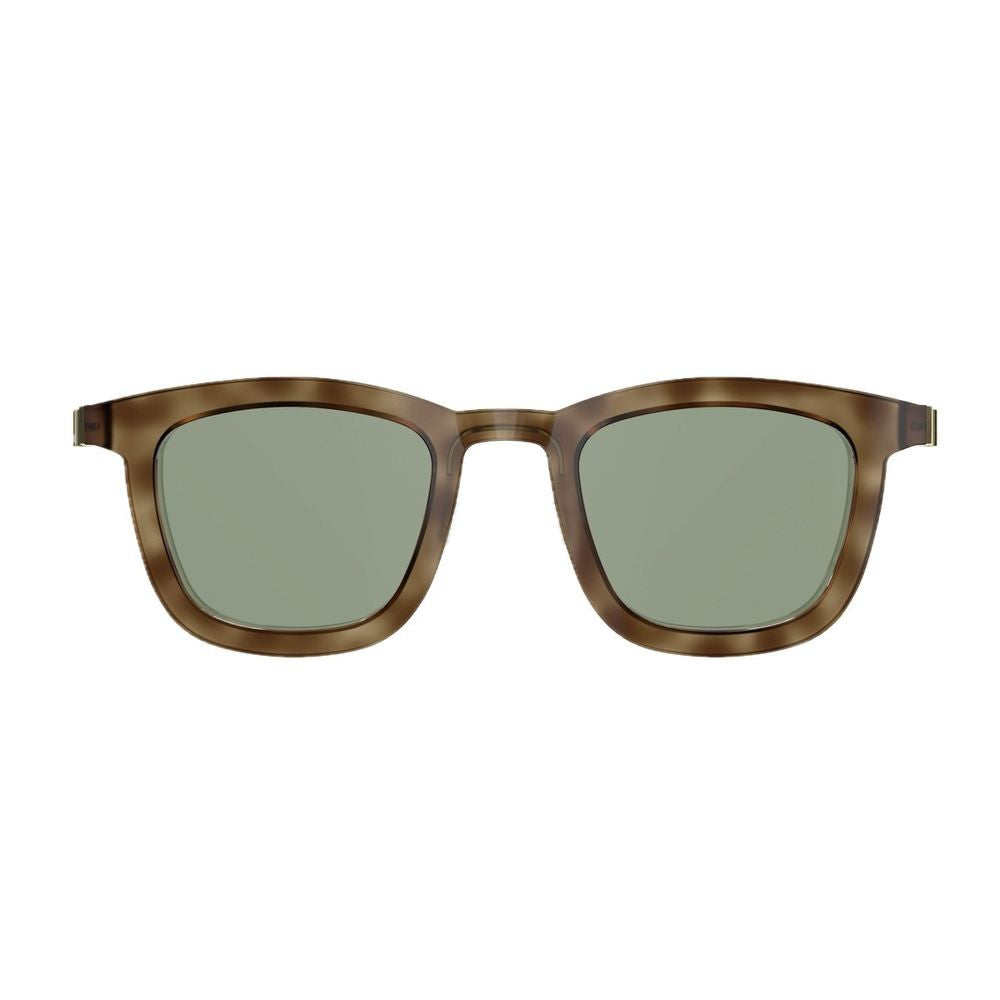 Lindberg Lindberg Sun Titanium 85097 K284/Al22/Pgt/Sl122 Light Havana Square Framed Lindberg Titanium Sunglasses