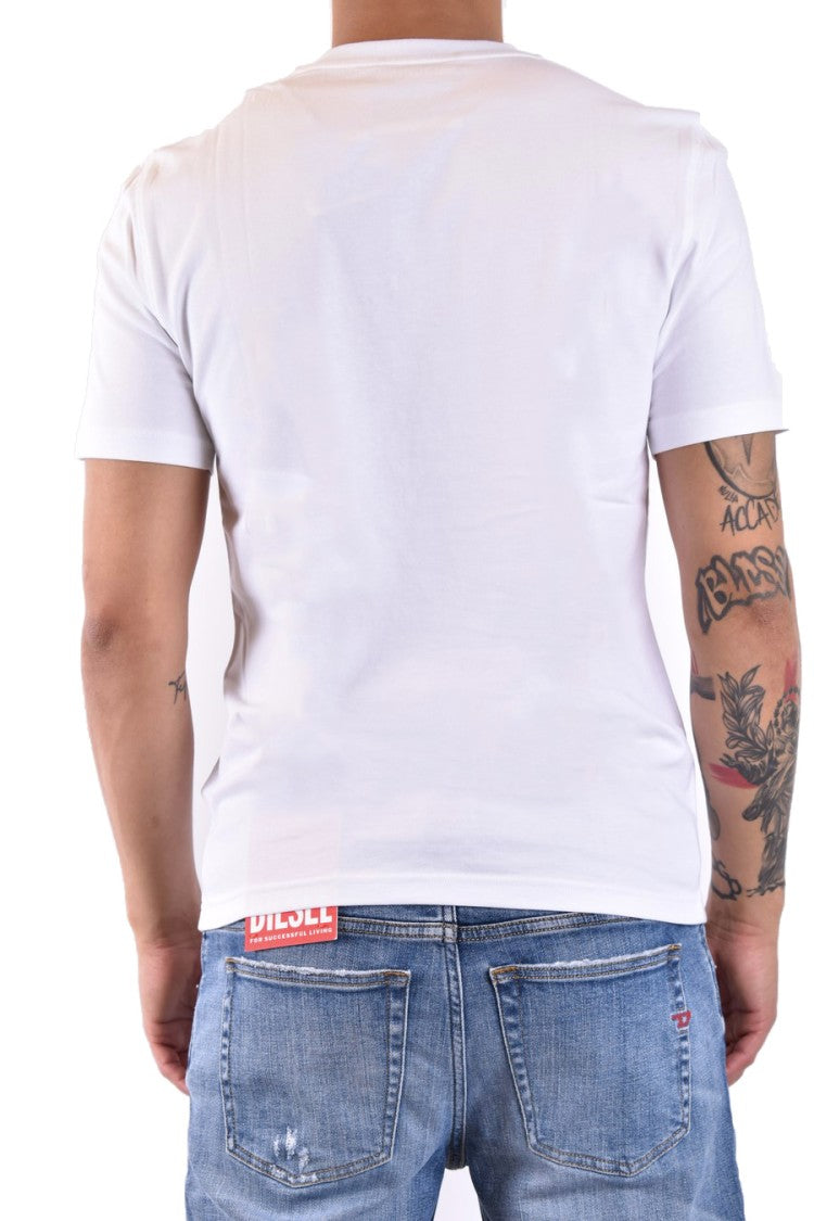 Moschino Classic Cotton T-Shirt With Iconic Moschino Logo For Men