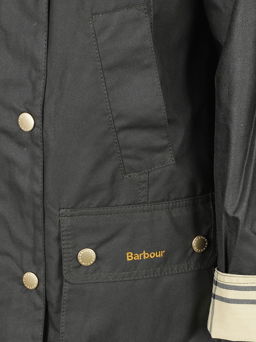 Barbour Regular Fit Waxed Cotton Modern Beadnell Jacket